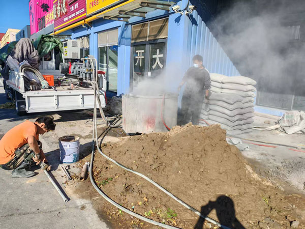 礼纪镇顶管注浆加固